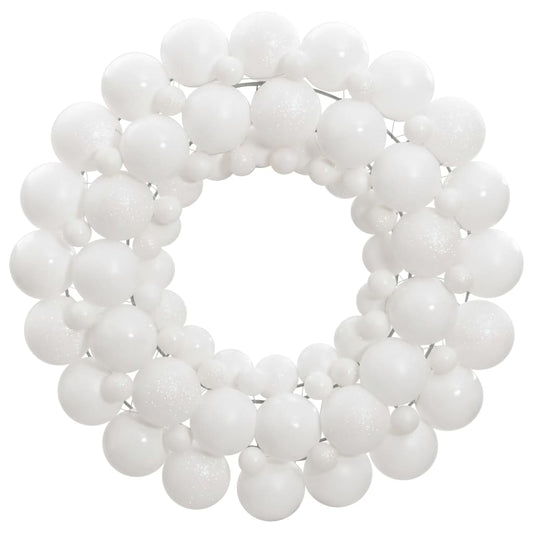 HKH Guirlanda de Natal Poliestireno - Branco