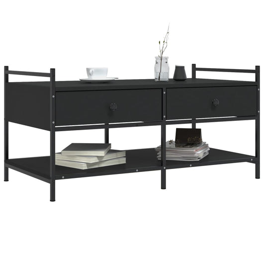 HKH Mesa de centro en derivados de madera - Negro