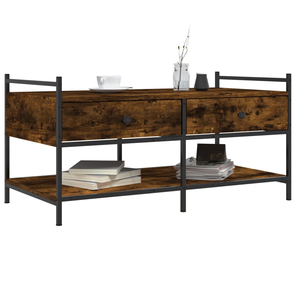 Mesa de centro HKH en derivados de madera Roble Ahumado