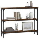 Mesa auxiliar HKH en roble ahumado y derivados de la madera