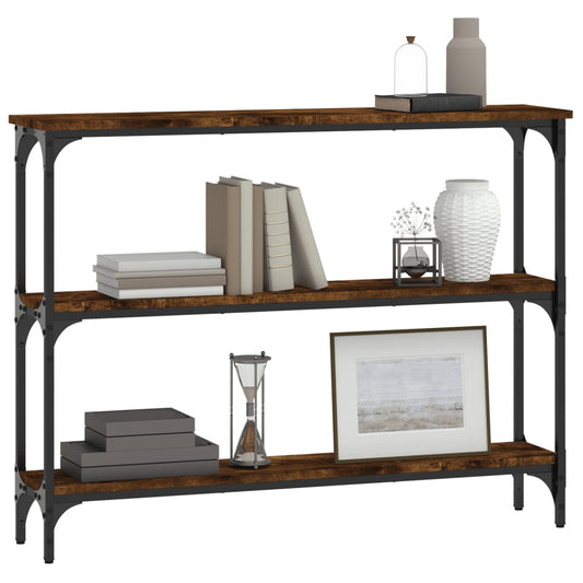 Mesa auxiliar HKH en roble ahumado y derivados de la madera