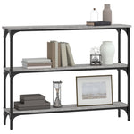 HKH Mesa auxiliar de madera manufacturada - Gris