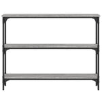 HKH Mesa auxiliar de madera manufacturada - Gris