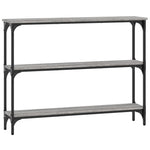 HKH Mesa auxiliar de madera manufacturada - Gris