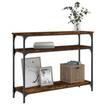 Mesa auxiliar HKH en roble ahumado y derivados de la madera