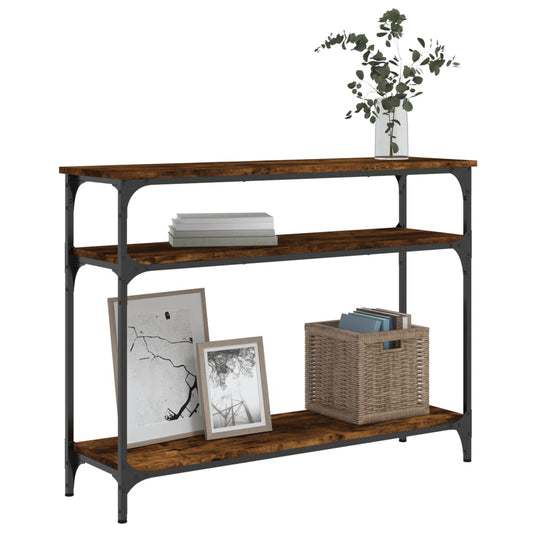Mesa auxiliar HKH en roble ahumado y derivados de la madera