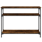 Mesa auxiliar HKH en roble ahumado y derivados de la madera