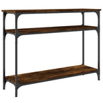 Mesa auxiliar HKH en roble ahumado y derivados de la madera