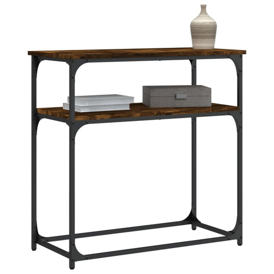 Mesa auxiliar HKH en roble ahumado y derivados de la madera