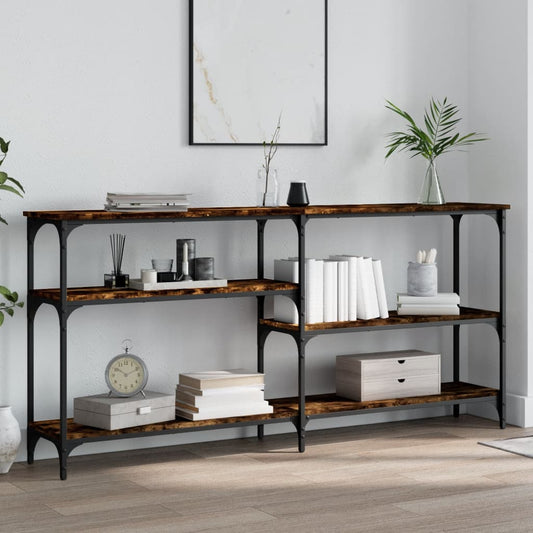 Mesa auxiliar HKH en roble ahumado y derivados de la madera