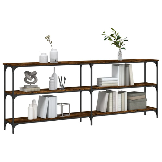 Mesa auxiliar HKH en roble ahumado y derivados de la madera