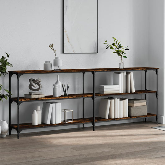 Mesa auxiliar HKH en roble ahumado y derivados de la madera