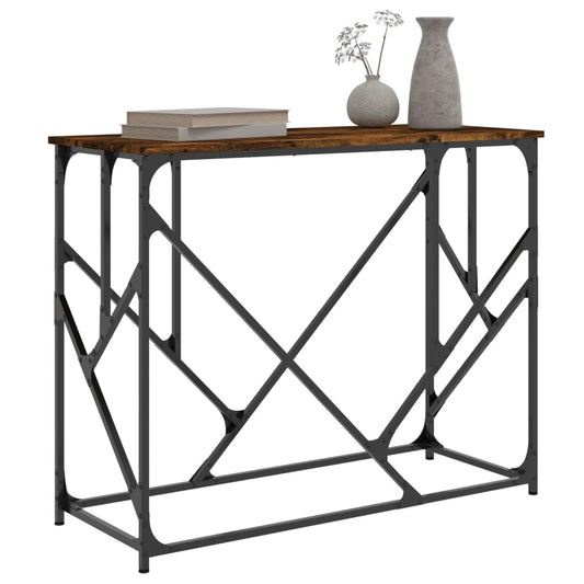 Mesa auxiliar HKH en roble ahumado y derivados de la madera