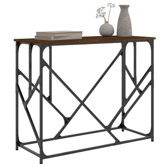 Mesa auxiliar HKH en roble y derivados de madera - Marrón