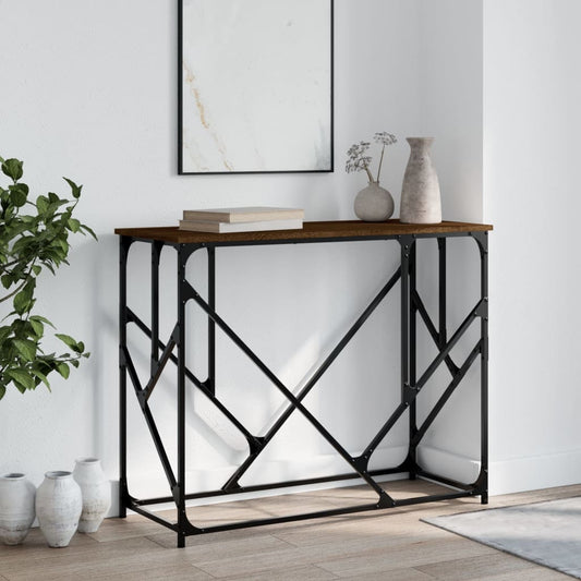 Mesa auxiliar HKH en roble y derivados de madera - Marrón