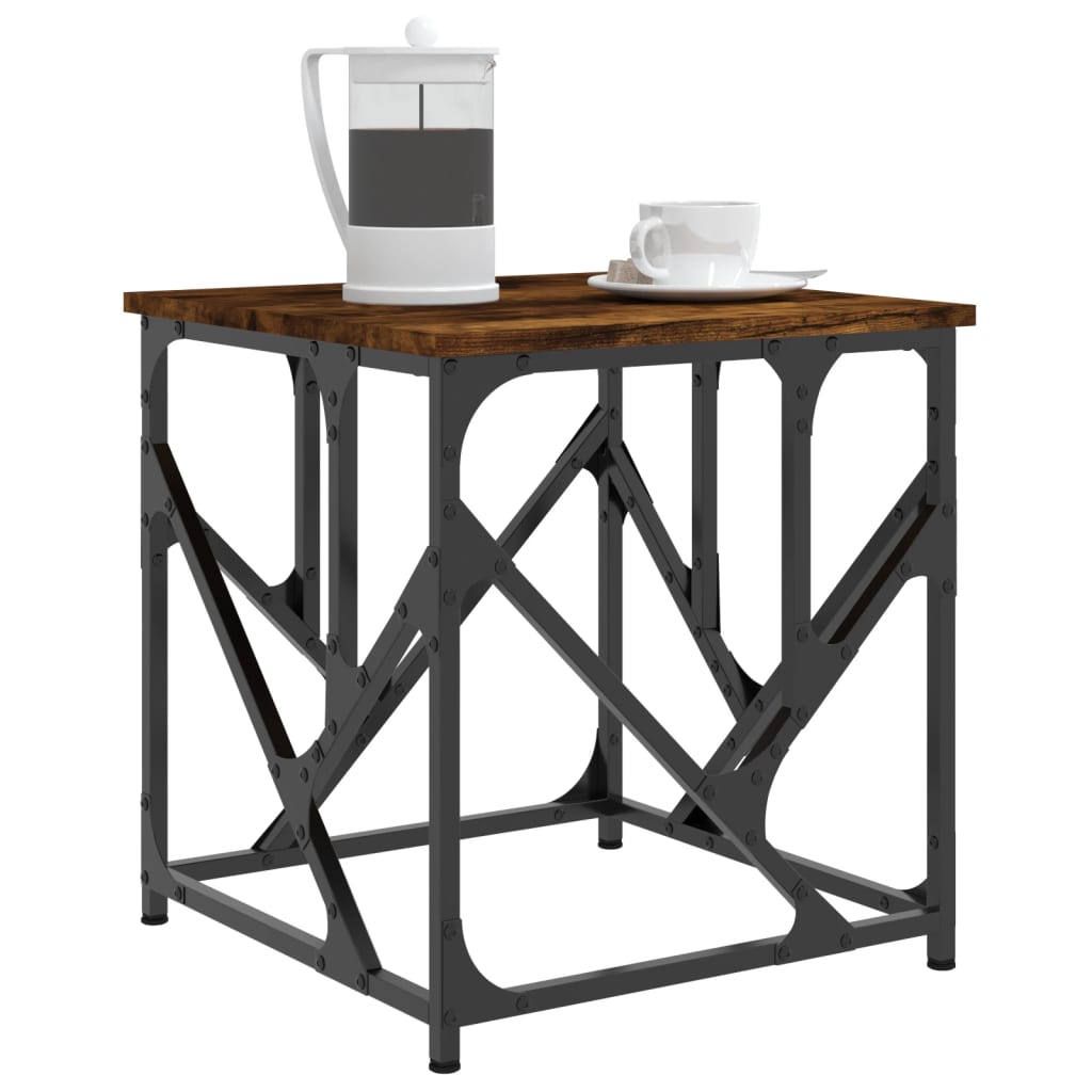 Mesa de centro HKH en derivados de madera Roble Ahumado