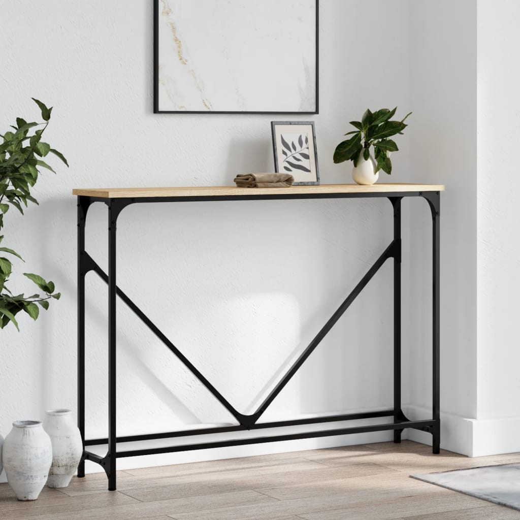 Mesa auxiliar HKH en roble y en derivados de madera