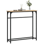 Mesa auxiliar HKH en roble y en derivados de madera