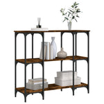 Mesa auxiliar HKH en roble ahumado y derivados de la madera