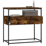 Mesa auxiliar HKH en roble ahumado y derivados de la madera