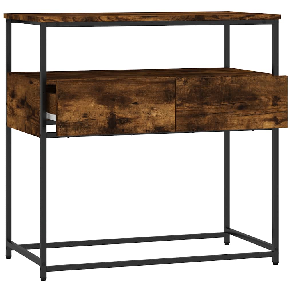 Mesa auxiliar HKH en roble ahumado y derivados de la madera