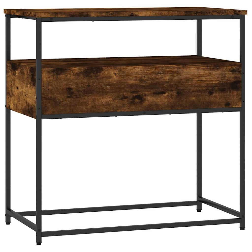 Mesa auxiliar HKH en roble ahumado y derivados de la madera