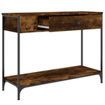 Mesa auxiliar HKH en roble ahumado y derivados de la madera