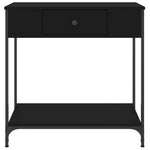 HKH Mesa de Apoio em Derivados de Madeira - Preto