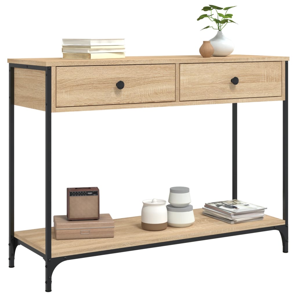 Mesa auxiliar HKH en roble y en derivados de madera
