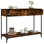 Mesa auxiliar HKH en roble ahumado y derivados de la madera
