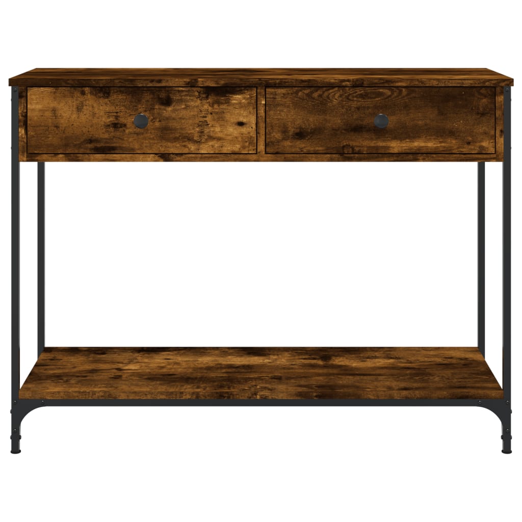 Mesa auxiliar HKH en roble ahumado y derivados de la madera