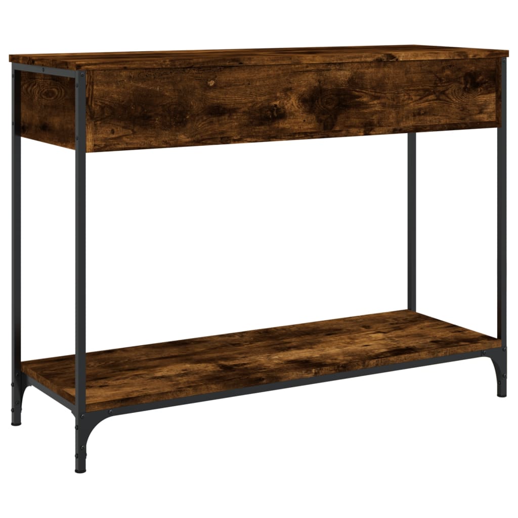 Mesa auxiliar HKH en roble ahumado y derivados de la madera