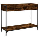 Mesa auxiliar HKH en roble ahumado y derivados de la madera