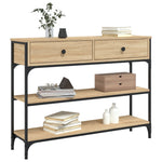 Mesa auxiliar HKH en roble y en derivados de madera