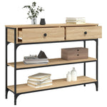 Mesa auxiliar HKH en roble y en derivados de madera