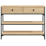Mesa auxiliar HKH en roble y en derivados de madera