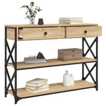 Mesa auxiliar HKH en roble y derivados de madera