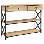 Mesa auxiliar HKH en roble y derivados de madera