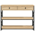 Mesa auxiliar HKH en roble y derivados de madera