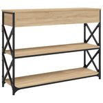 Mesa auxiliar HKH en roble y derivados de madera