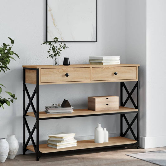 Mesa auxiliar HKH en roble y derivados de madera