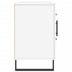 Aparador moderno HKH de madera, metal 100 x 36 x 60 cm - Blanco