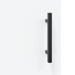 Aparador moderno HKH de madera, metal 100 x 36 x 60 cm - Blanco