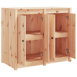 HKH Mueble de Cocina Exterior de Madera Maciza de Pino
