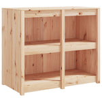 HKH Mueble de Cocina Exterior de Madera Maciza de Pino