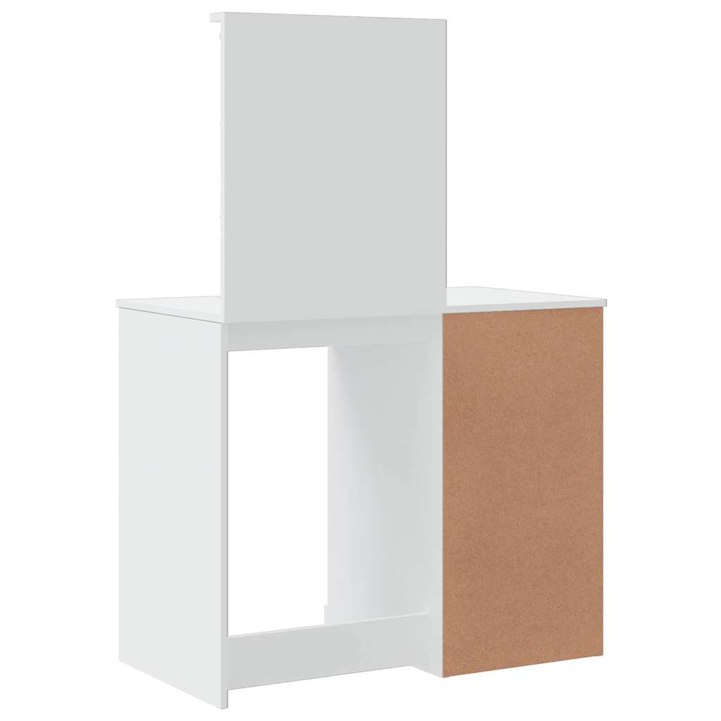 HKH Toucador com Luzes LED - 90x42x132,5 Cm - Branco