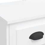 HKH Toucador com Luzes LED - 90x42x132,5 Cm - Branco