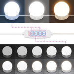 HKH Toucador com Luzes LED em Cimento - 90x42x132,5 Cm - Cinzento