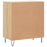 HKH Aparador Moderno en derivados de Madera, Hierro 60 X 35 X 70 Cm - Roble Sonoma