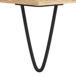 HKH Aparador Moderno en derivados de Madera, Hierro 60 X 35 X 70 Cm - Roble Sonoma